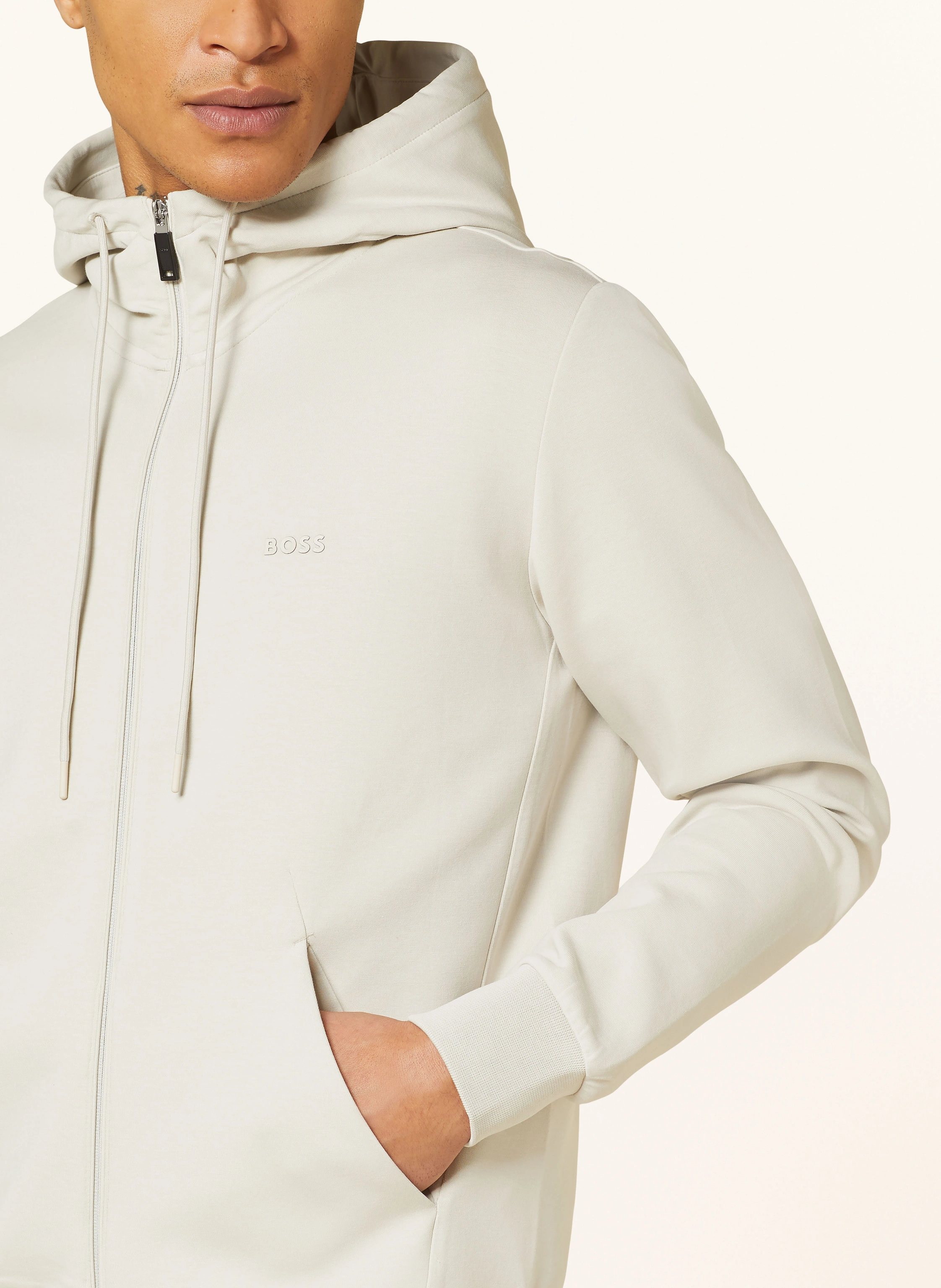 BOSS Sweatjacke SAGGY