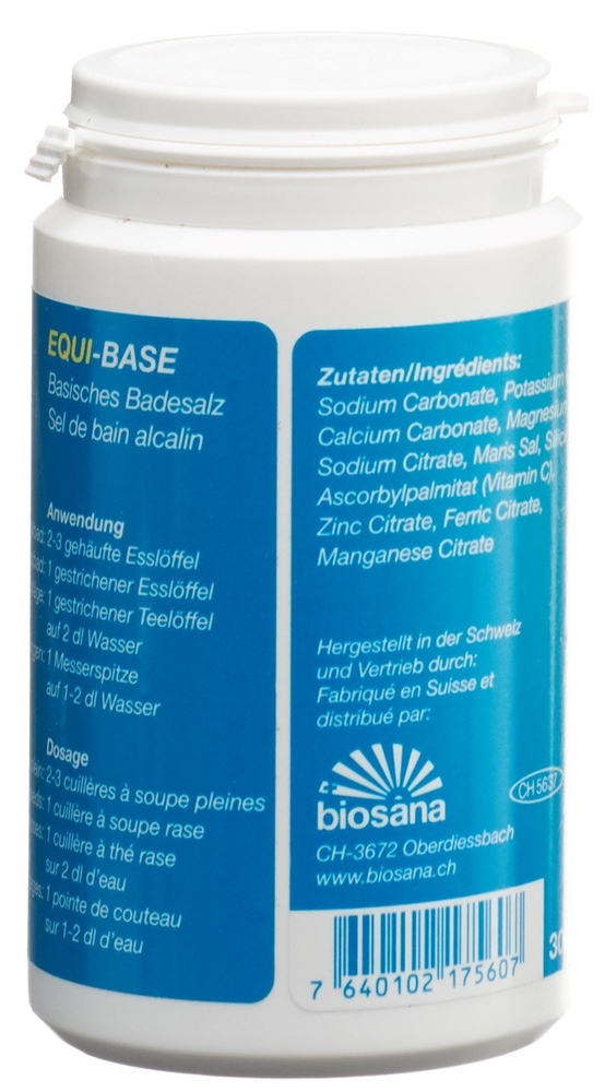 EQUI-BASE Badesalz basisch 300 g