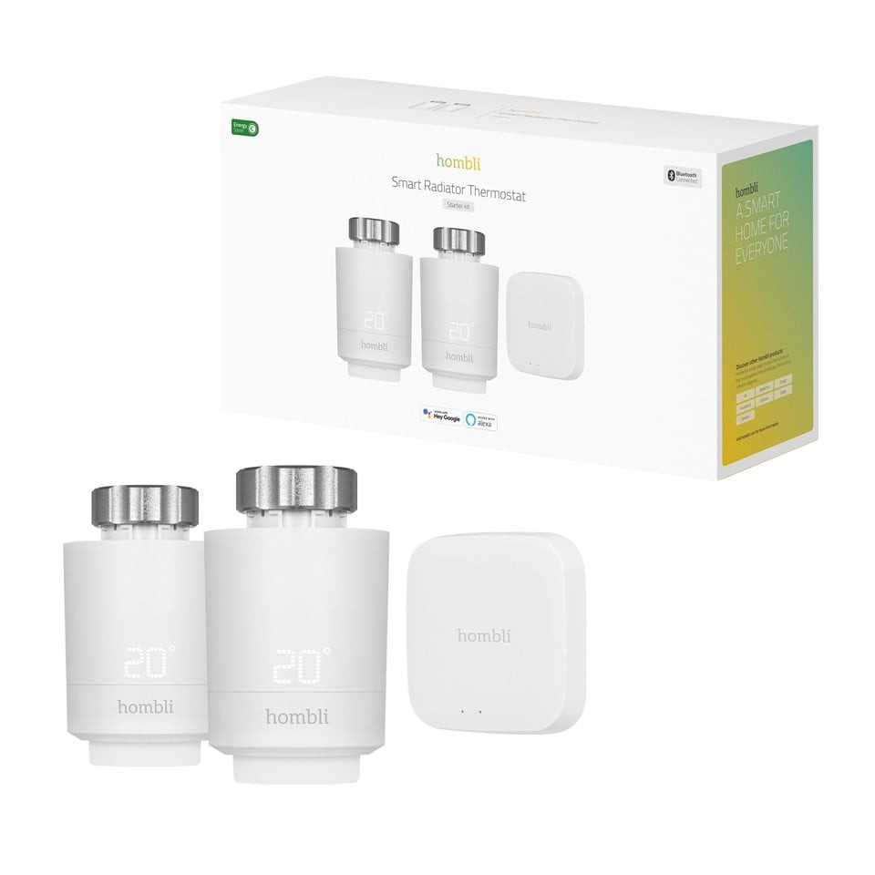 Hombli - Smart Radiator Termostat Start Kit + Expansion Pack - Bundle