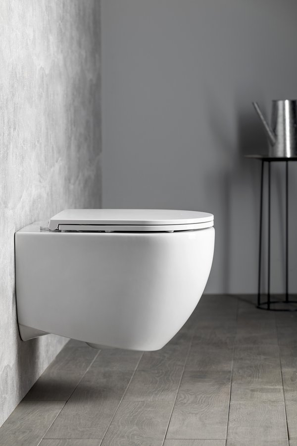 Isvea Infinity toiletpot randloos met softclose zitting wit