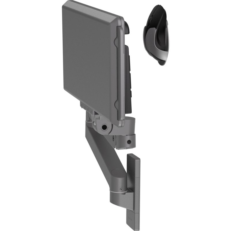 Ergotron Bras LX Pro pour clavier avec fixation murale (gris foncé)