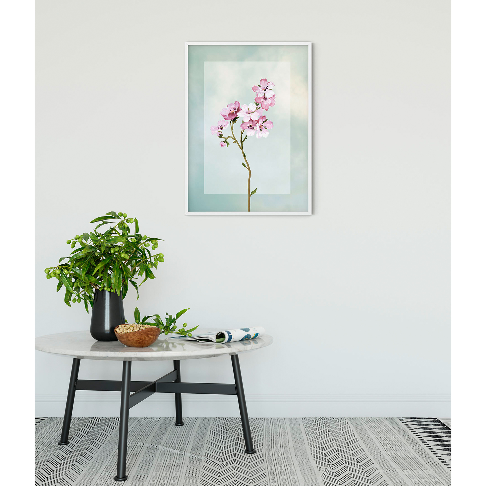 Wandbild LEVER ET BRILLER - 50x70 cm