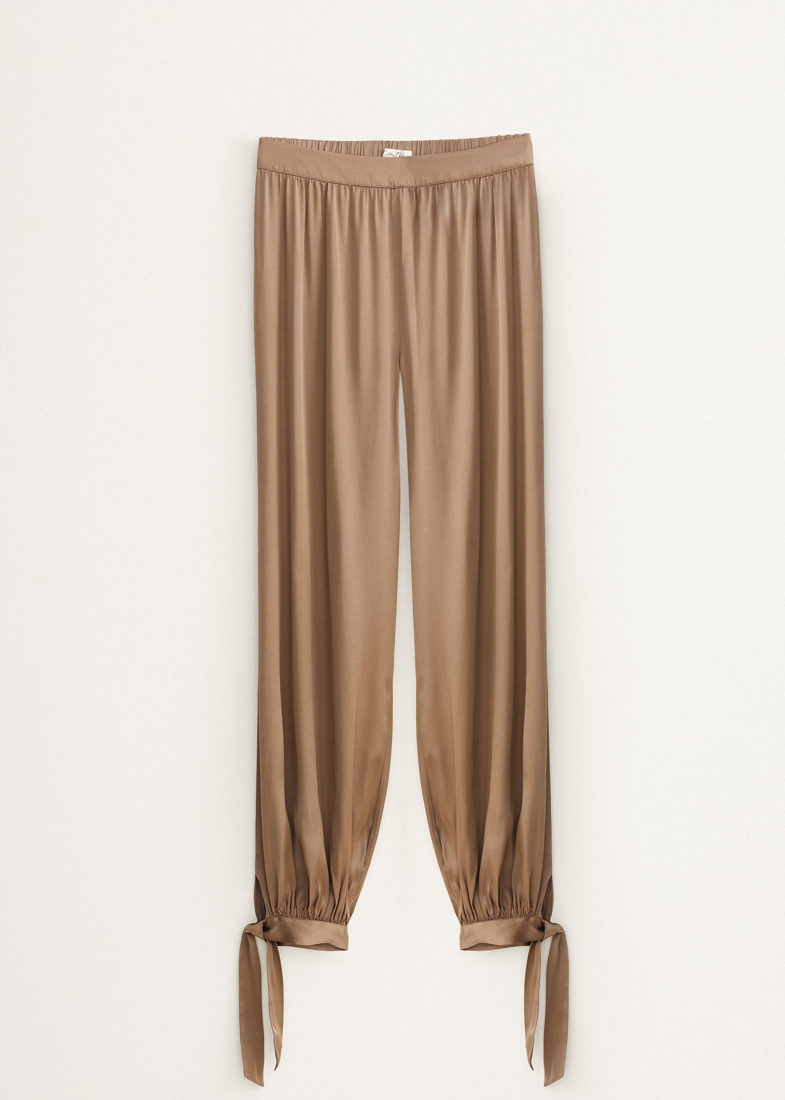 Ballonbroek met satijn look