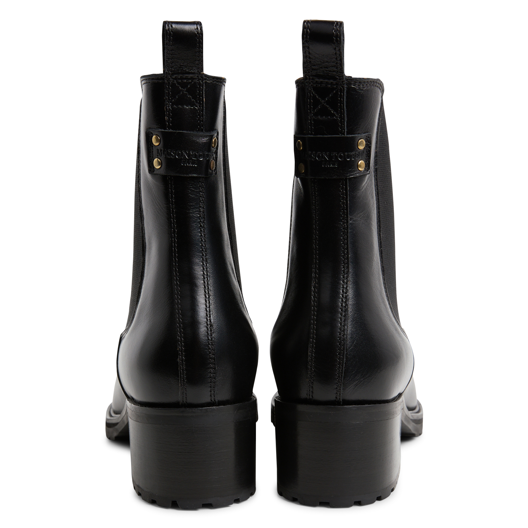 GOLDA - Bottines en cuir | Noir