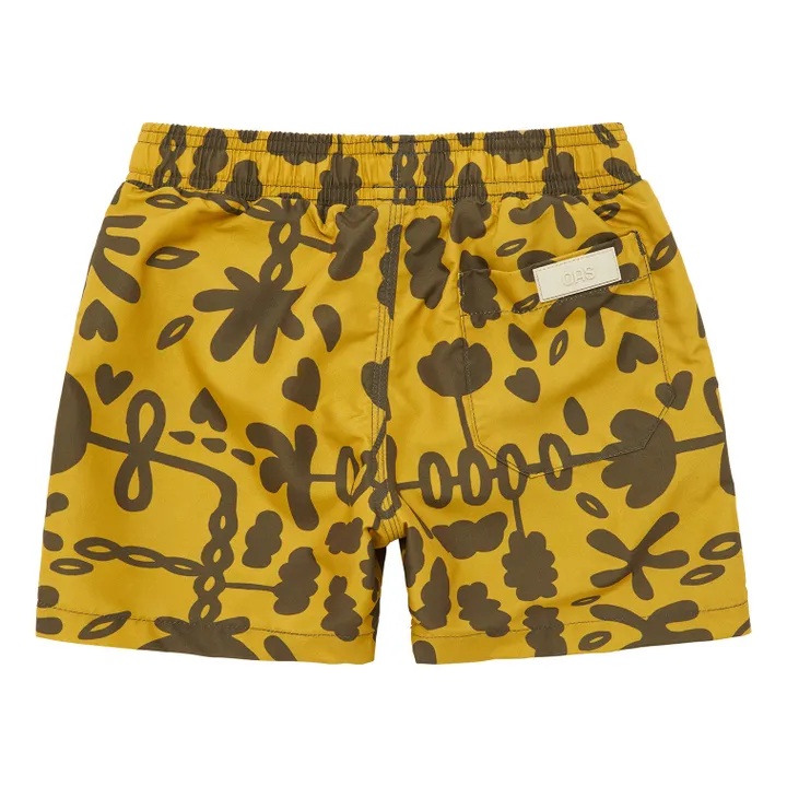 OAS Short de Bain Galbanum | Jaune moutarde