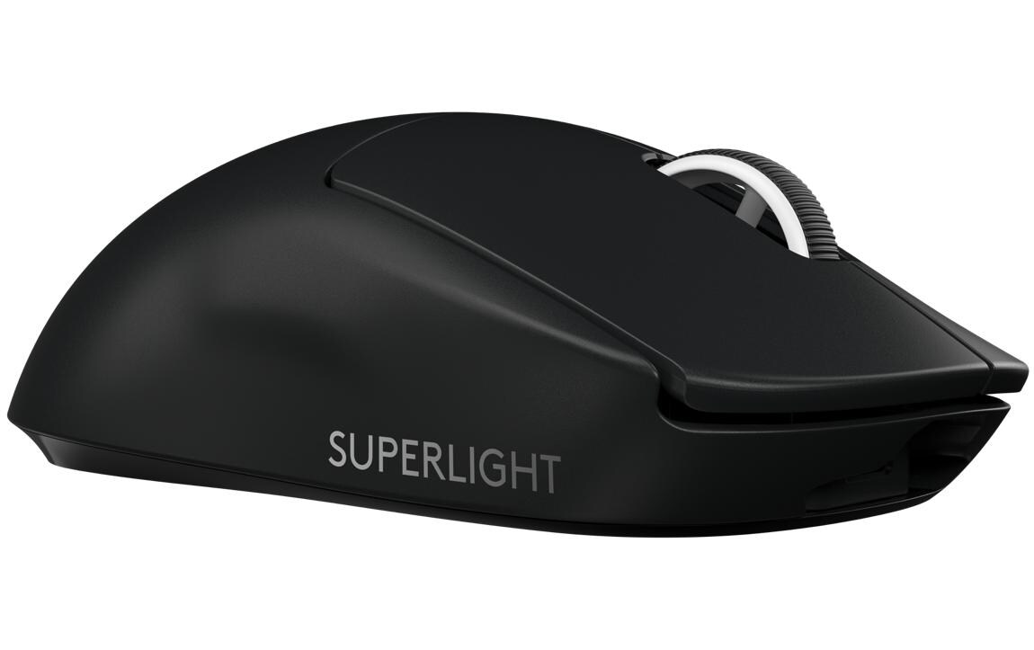 Gaming-Maus Pro X Superlight SchwarzExtrem leichte Gaming-Maus mit leistungsvoller Performance