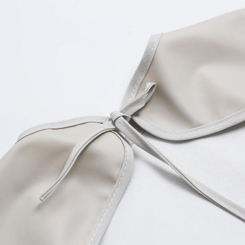 Bavoir tablier PU - Sable - TROIS KILOS SEPT