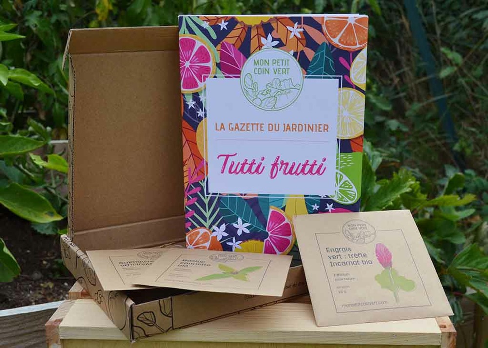 Coffret de jardinage thématique 