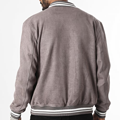 Veste Teddy Gris