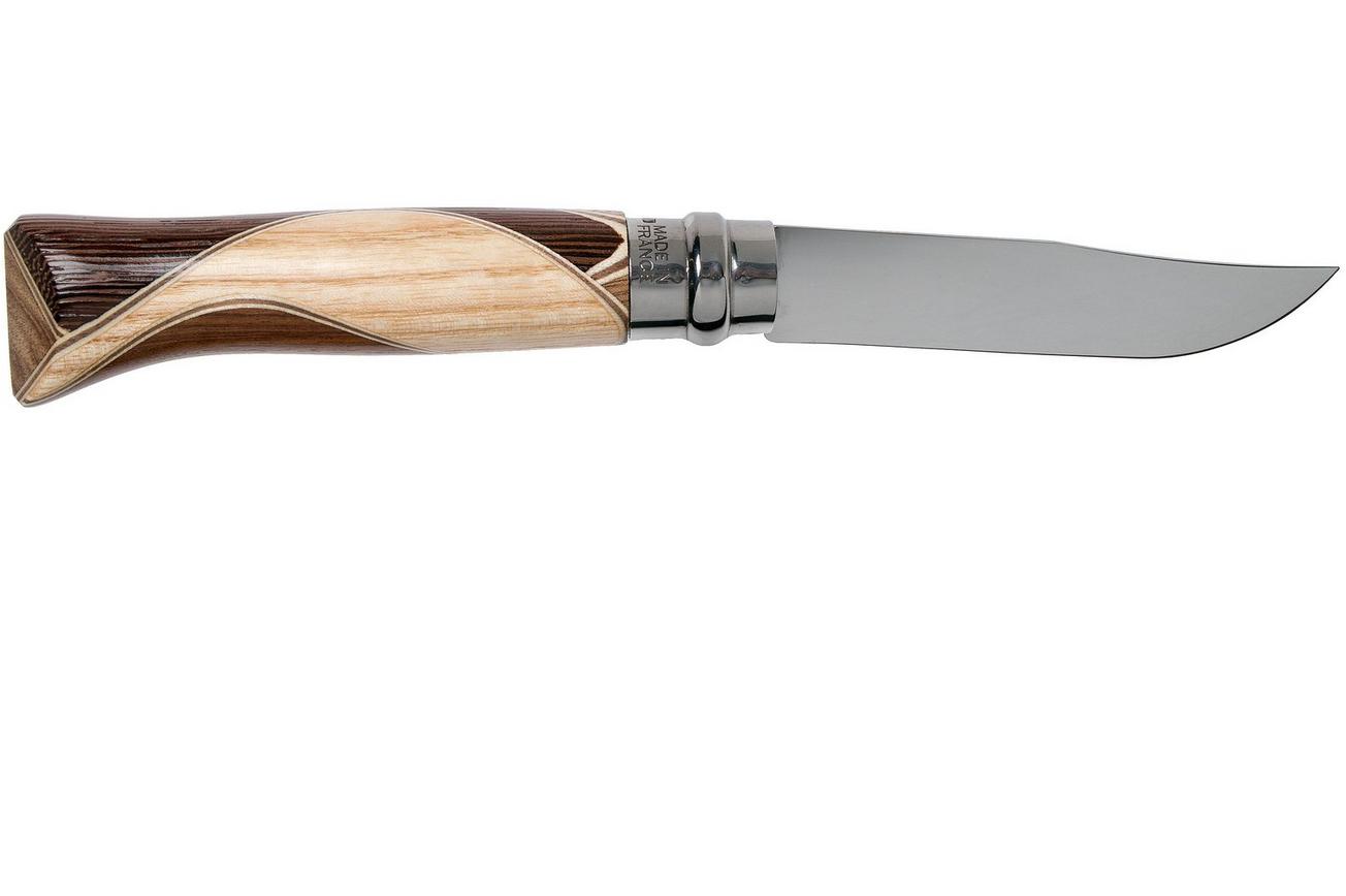 Opinel zakmes No. 8 Classic, RVS, Chaperon