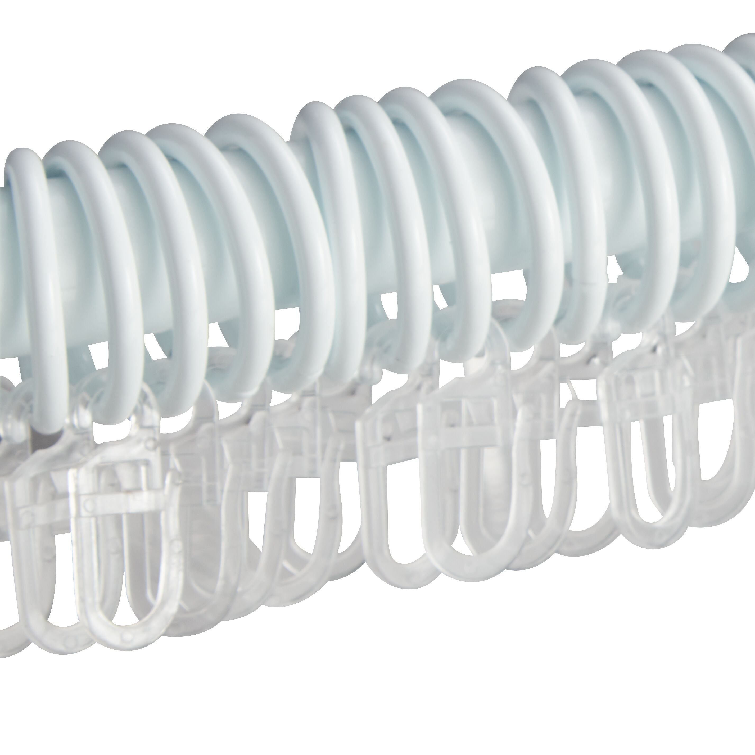 YOUNG COLOR Vorhangstangen Set - Weiss / B: 240.0 cm