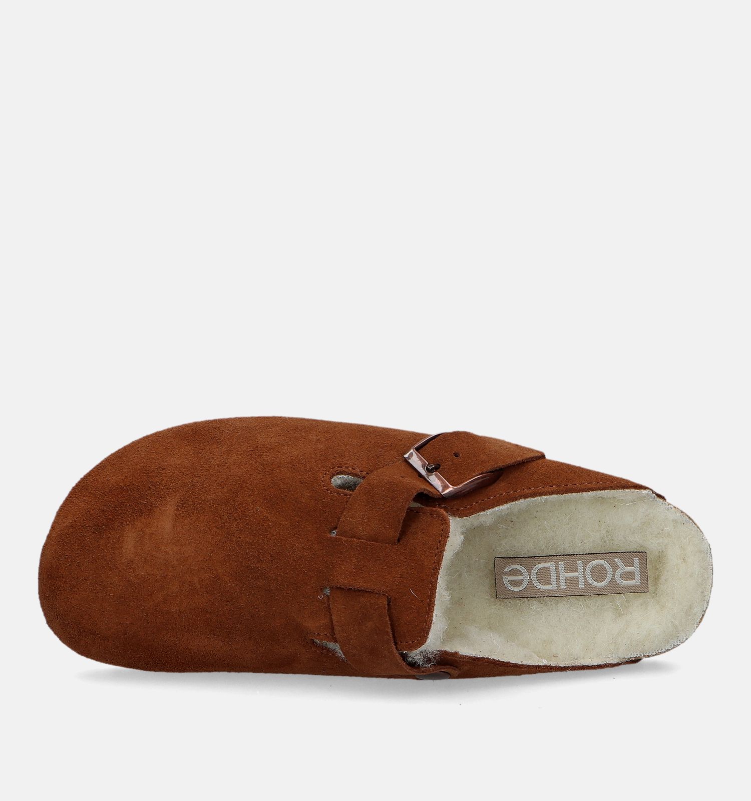 Pantoffels cognac