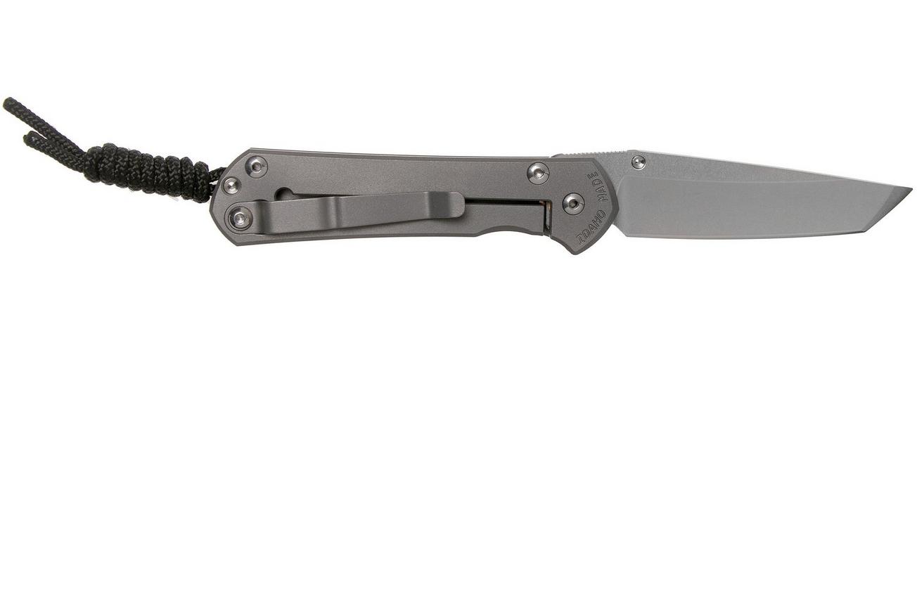 Chris Reeve Sebenza 31 Small Plain Glass Blasted Tanto S31-1687 zakmes
