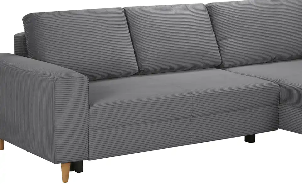 Ecksofa Bern Grau rechts