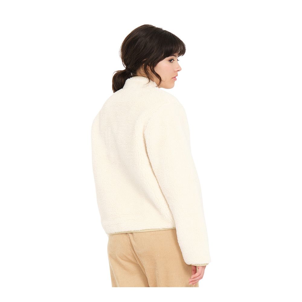 Volcom WUZER FUZZAR - Polaire Femme cloud