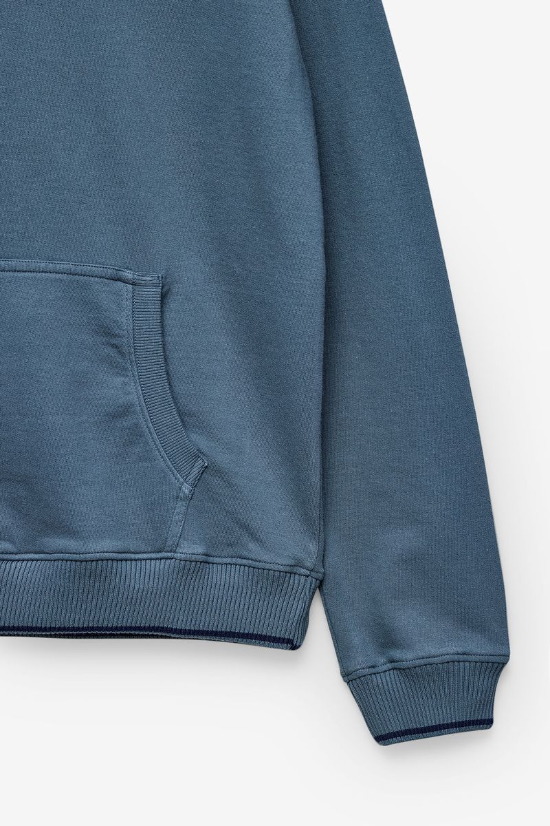SWEATSHIRT COM CAPUZ EFEITO LAVADO