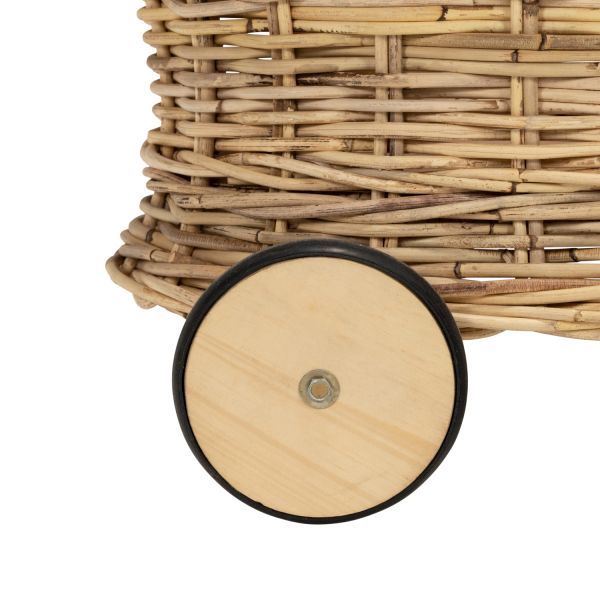 Babypark Exclusief Classic Poppenwagen - Naturel