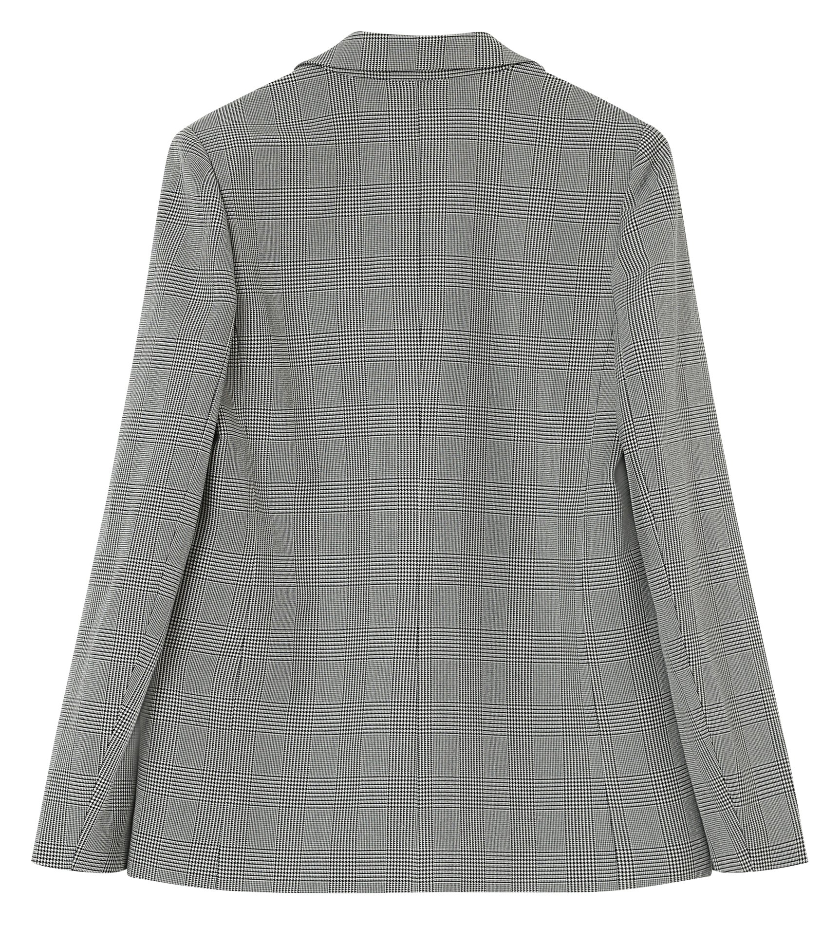 LEONTINE - Blazer droit à carreaux| Noir