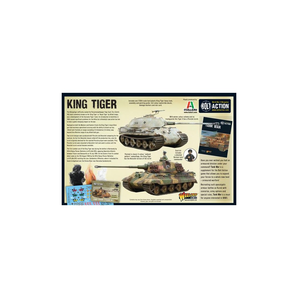 Bolt Action - King Tiger