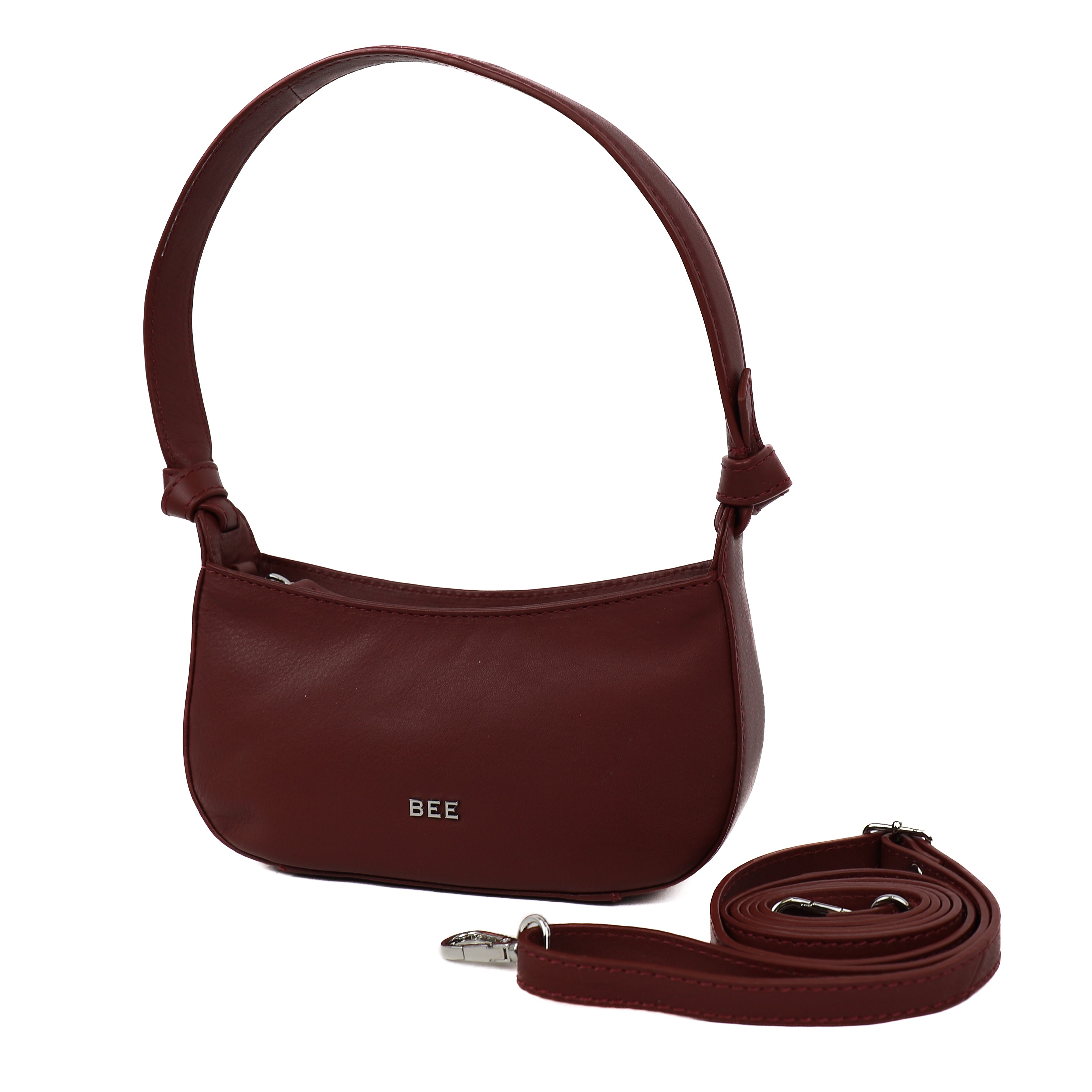 Hand-/schoudertasje 'Ruby' Bordeaux Bordeaux