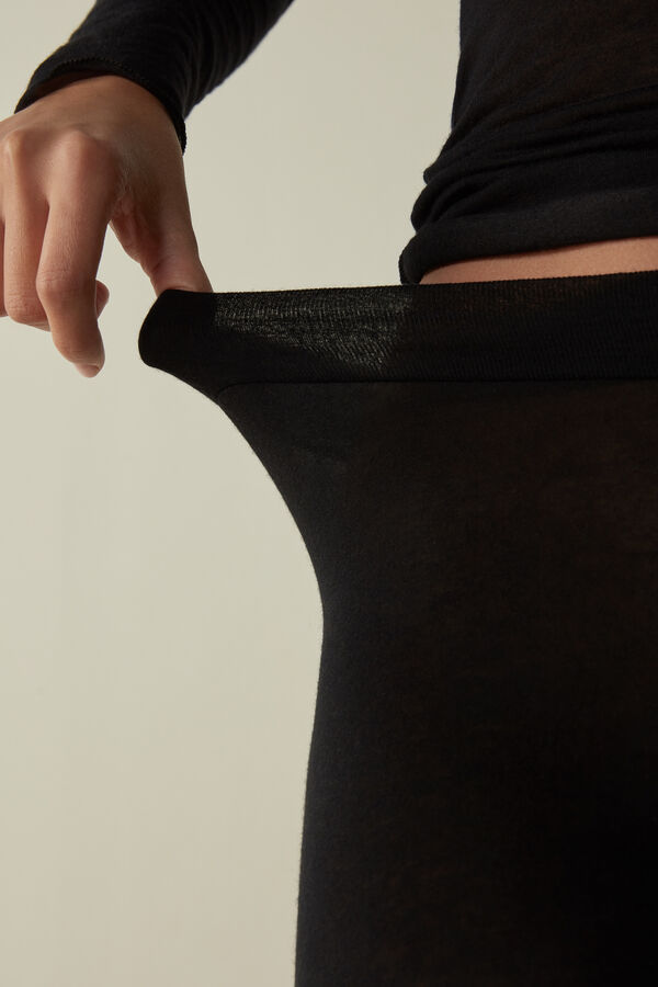 Leggings ultraleves em modal com cashmere
