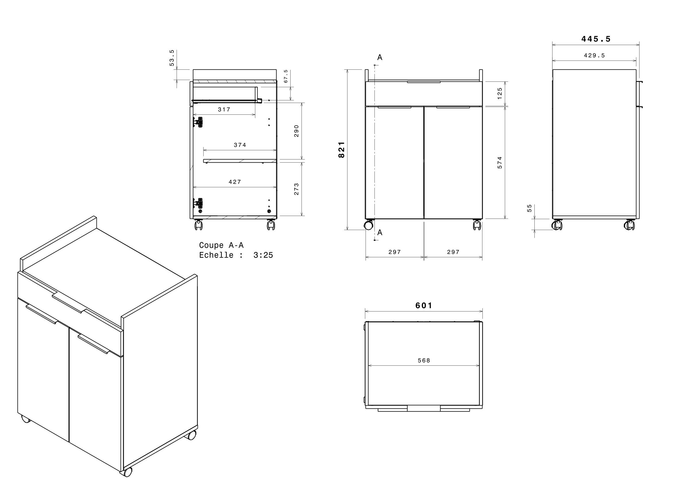 Parisot Buffet Set 