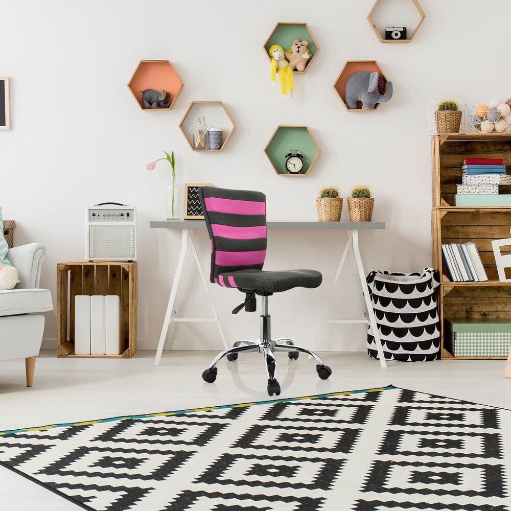 Kinderdrehstuhl KIDDY COMFORT I Netzstoff ohne Armlehnen hjh OFFICE