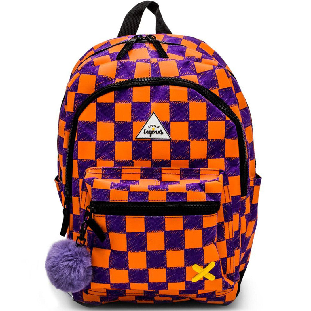 Little legends kinderrugzak L multi checkerboard