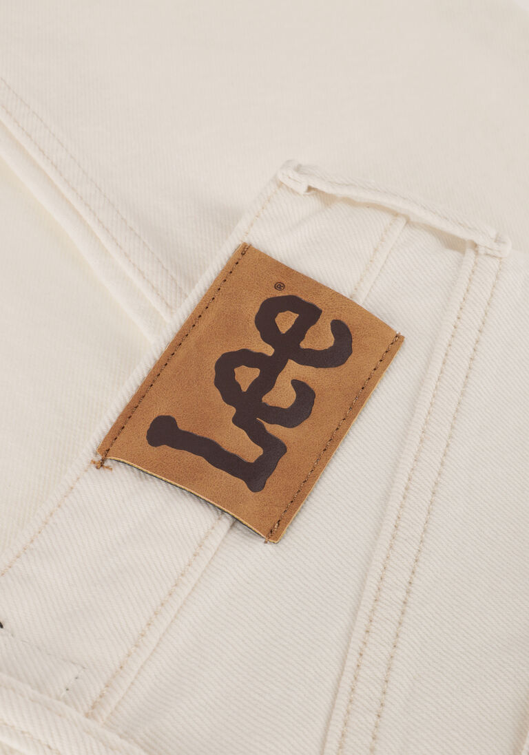 LEE ecru lee mom jeans carol concrete white