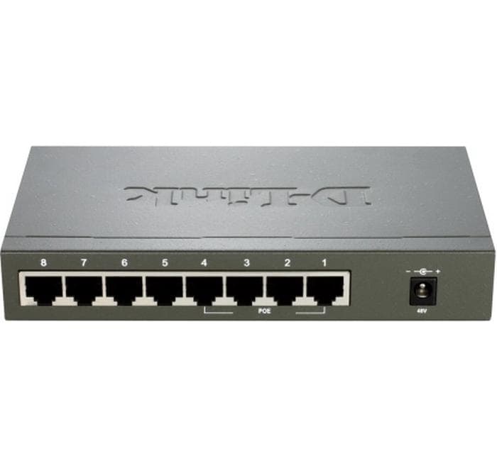 PoE Switch DES-1008PA 8 Port8-Port Fast Ethernet PoE Unmanaged Desktop Switch