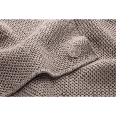 Damen-Strickschal, Taupe