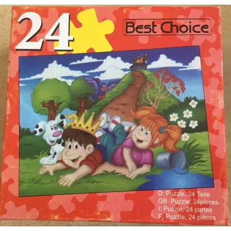 Best Choice Kinderpuzzle Ausflug ins Grüne, 24 Teile