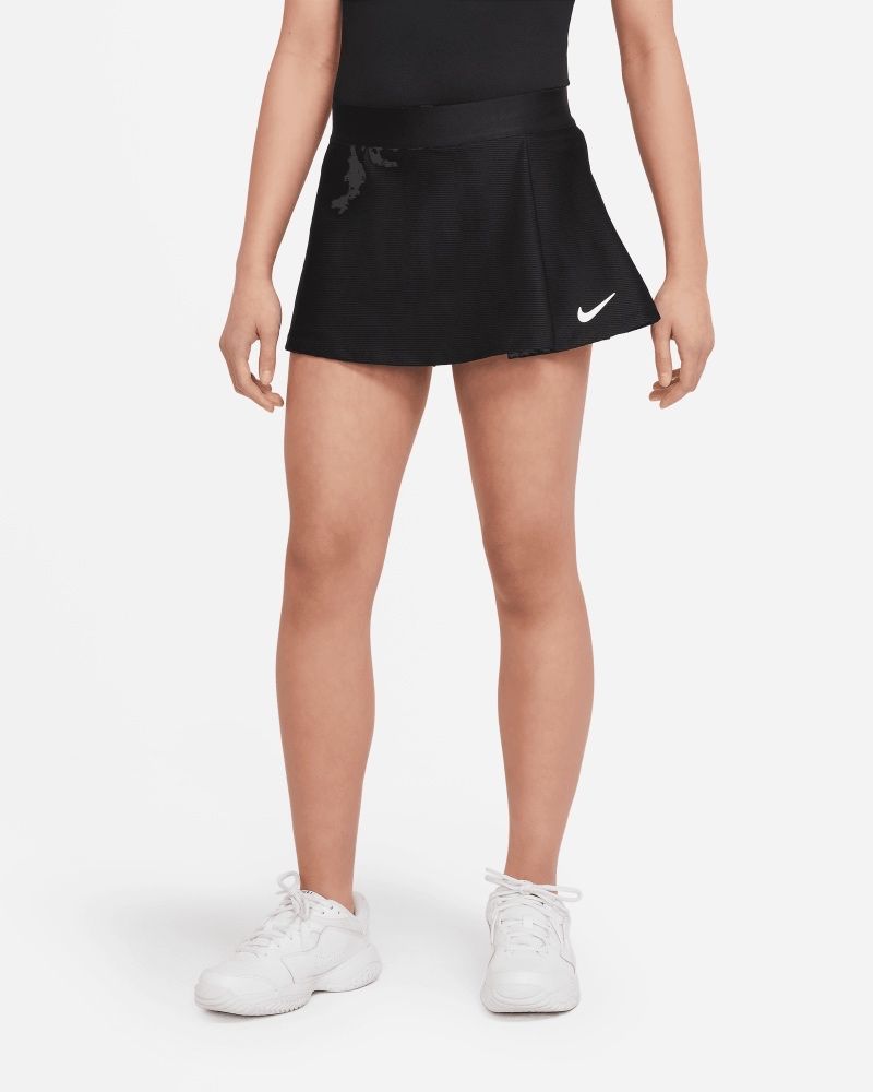 Jupe de tennis Nike NikeCourt Noir pour enfant
