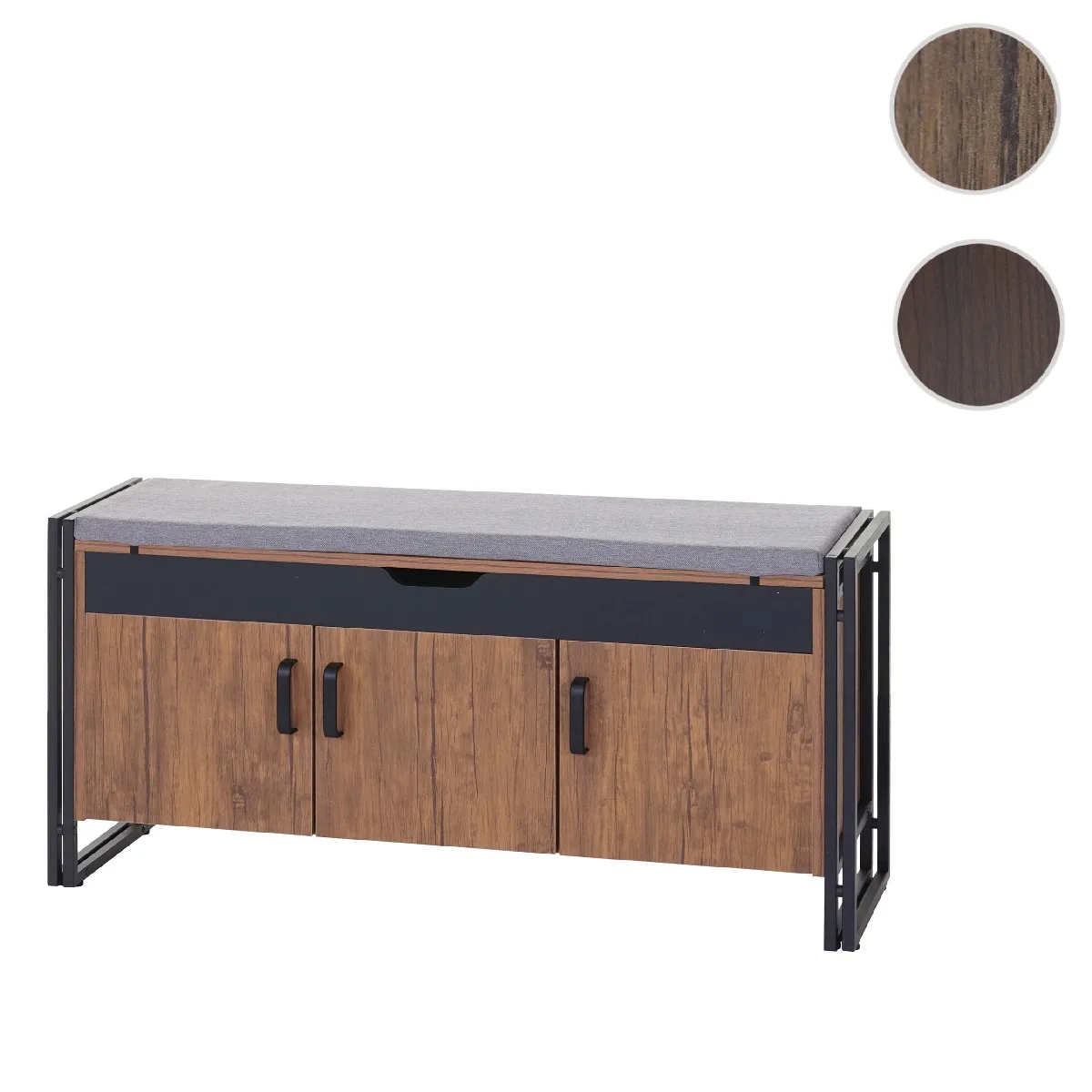 MENDLER Banquette HWC-A27 - Aspect Chêne