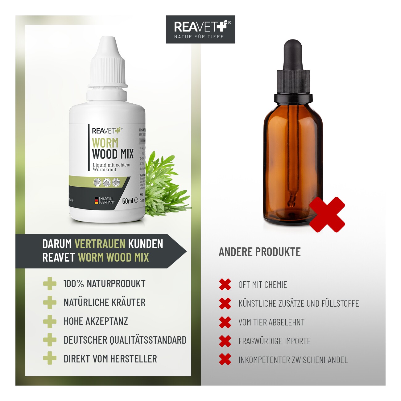 REAVET Wormwood Mix Liquid 50ml
