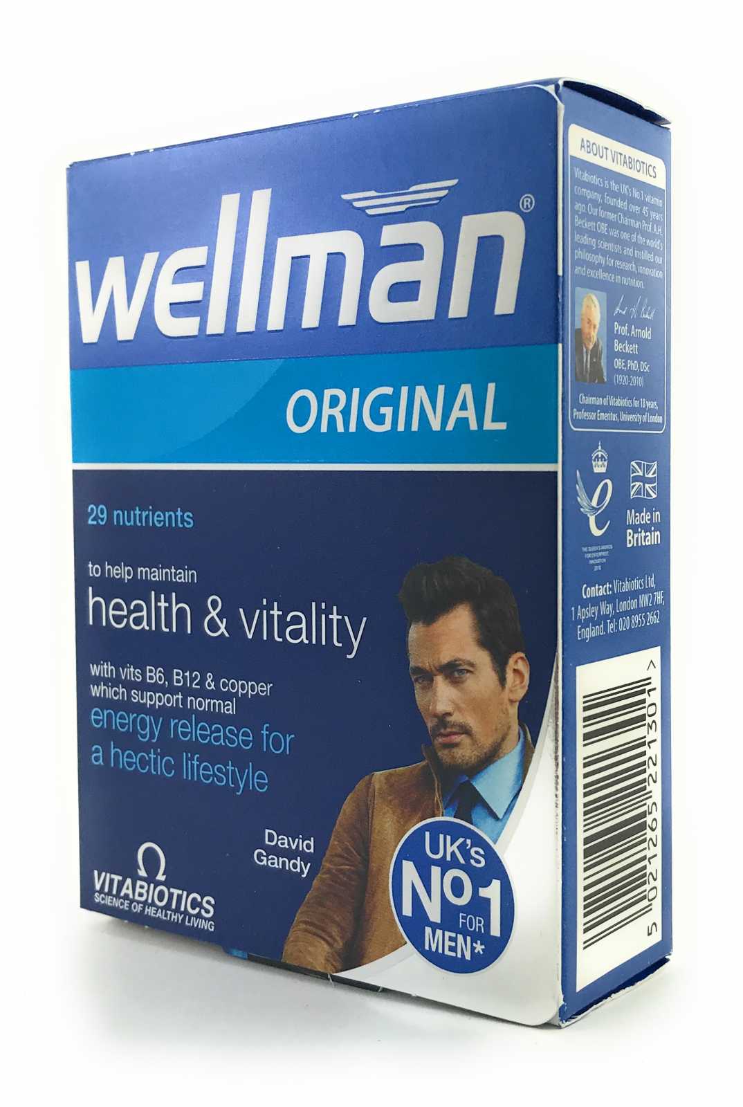 Vitabiotics Wellman Original 30 comprimidos
