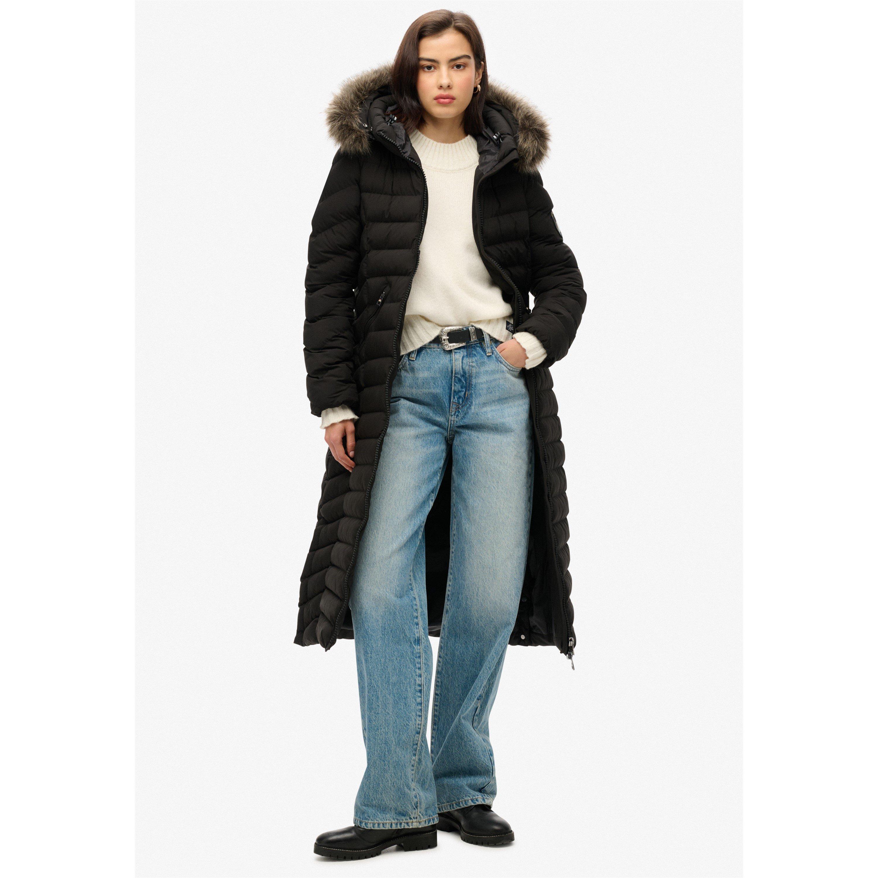 Superdry Fuji Long Puffer Jacket