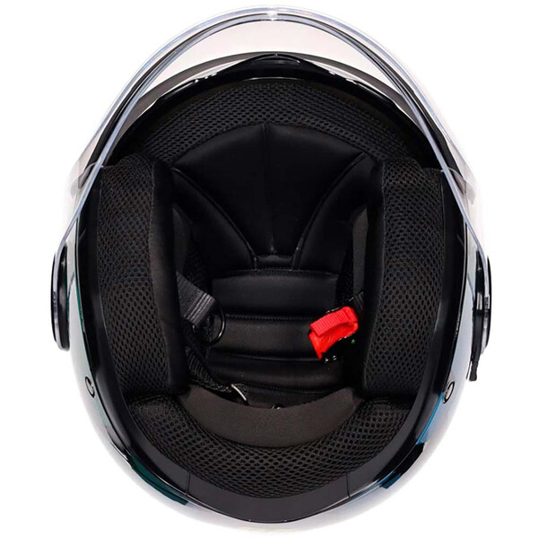 AGV - Casque Eteres Lido 46 Noir / Bleu