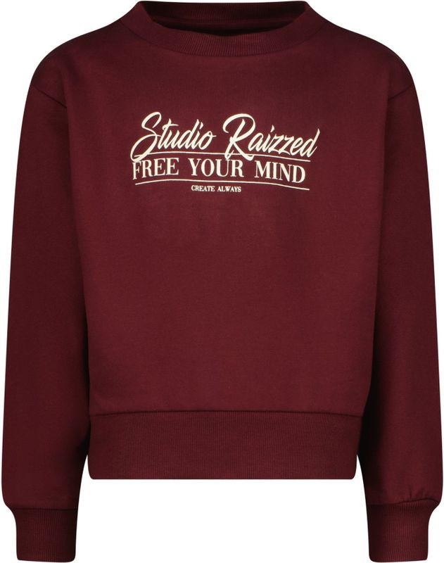Raizzed meisjes sweater - Rood
