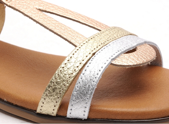 Eva frutos nu pieds plats femme 3082 multicolore