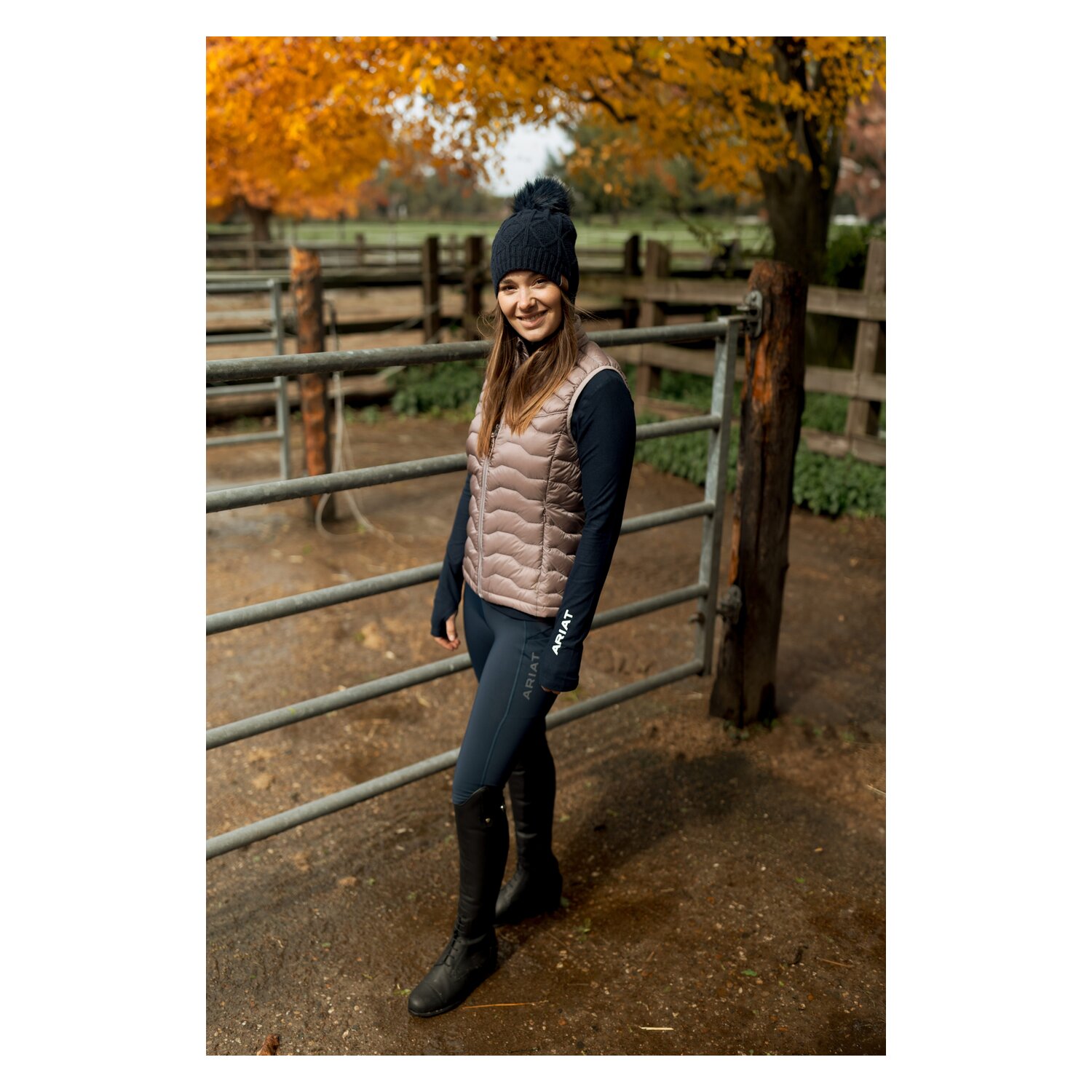 ARIAT Daunenweste Ideal Down - purple dove
