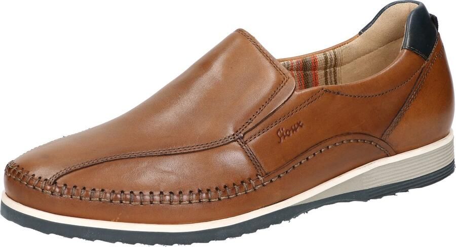 Sioux 37842 Cognac G-Wijdte Instapschoenen