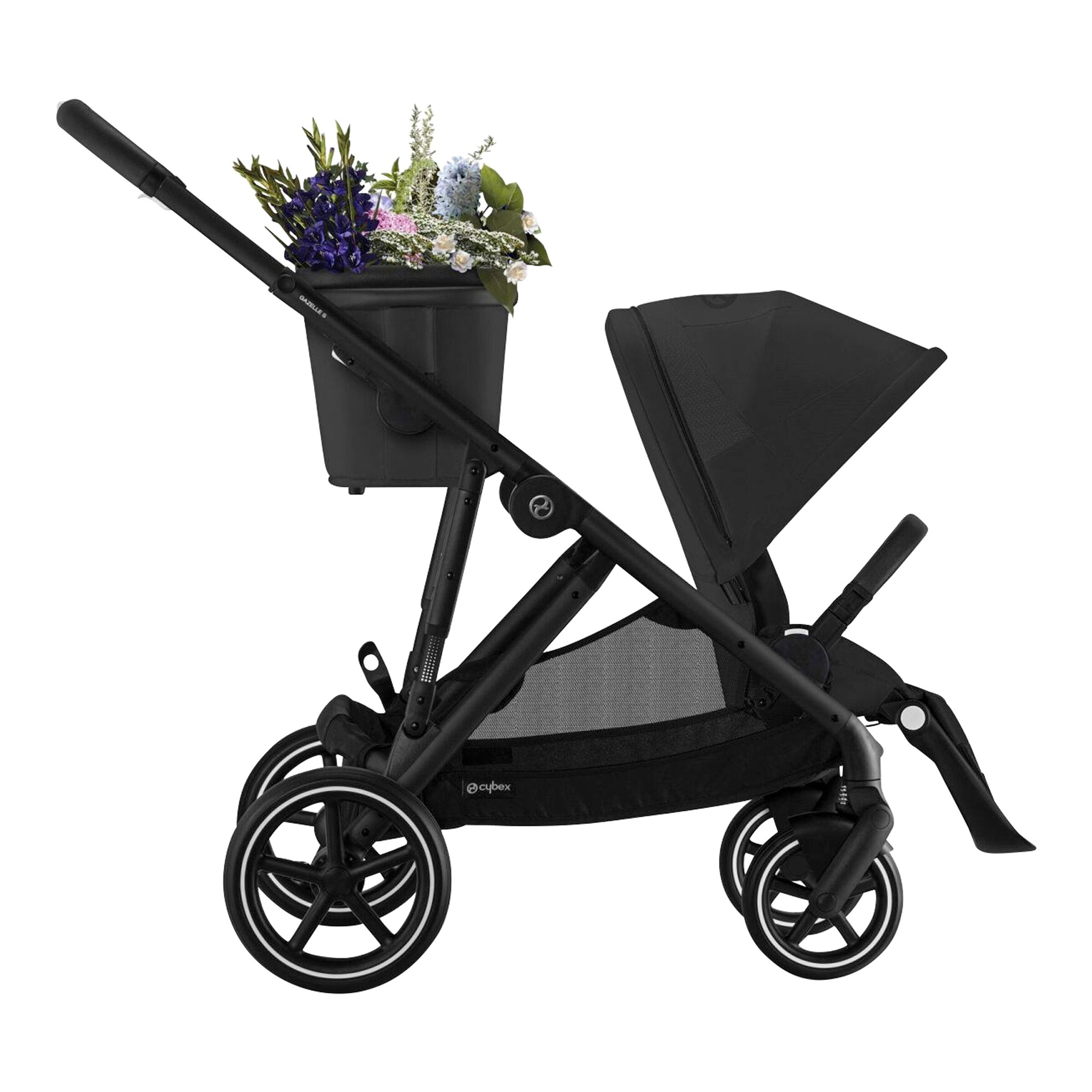 Cybex - GOLD Kinderwagen Gazelle S black / moon black