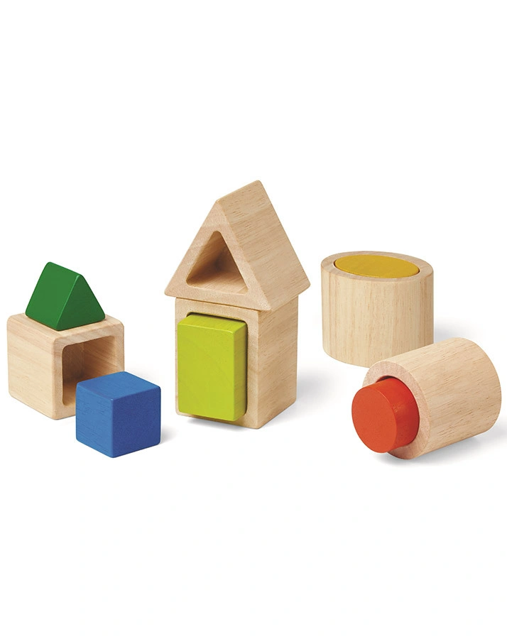 Formenboxen-Set BAUSTEINE 10-teilig aus Holz