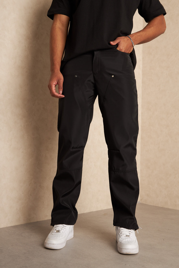 Jogger pant en toile noir