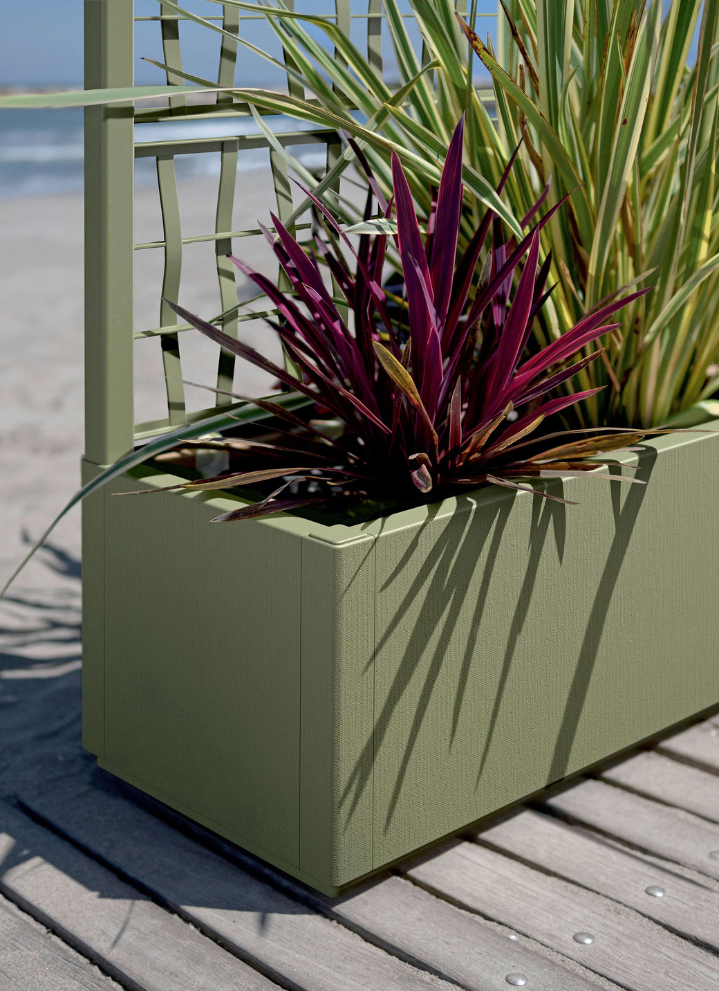 Pflanzkasten aus recyceltem Polypropylen