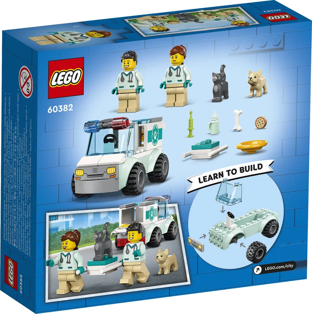 LEGO®CITY 60382 - L'INTERVENTION DU VEHICULE VETERINAIRE