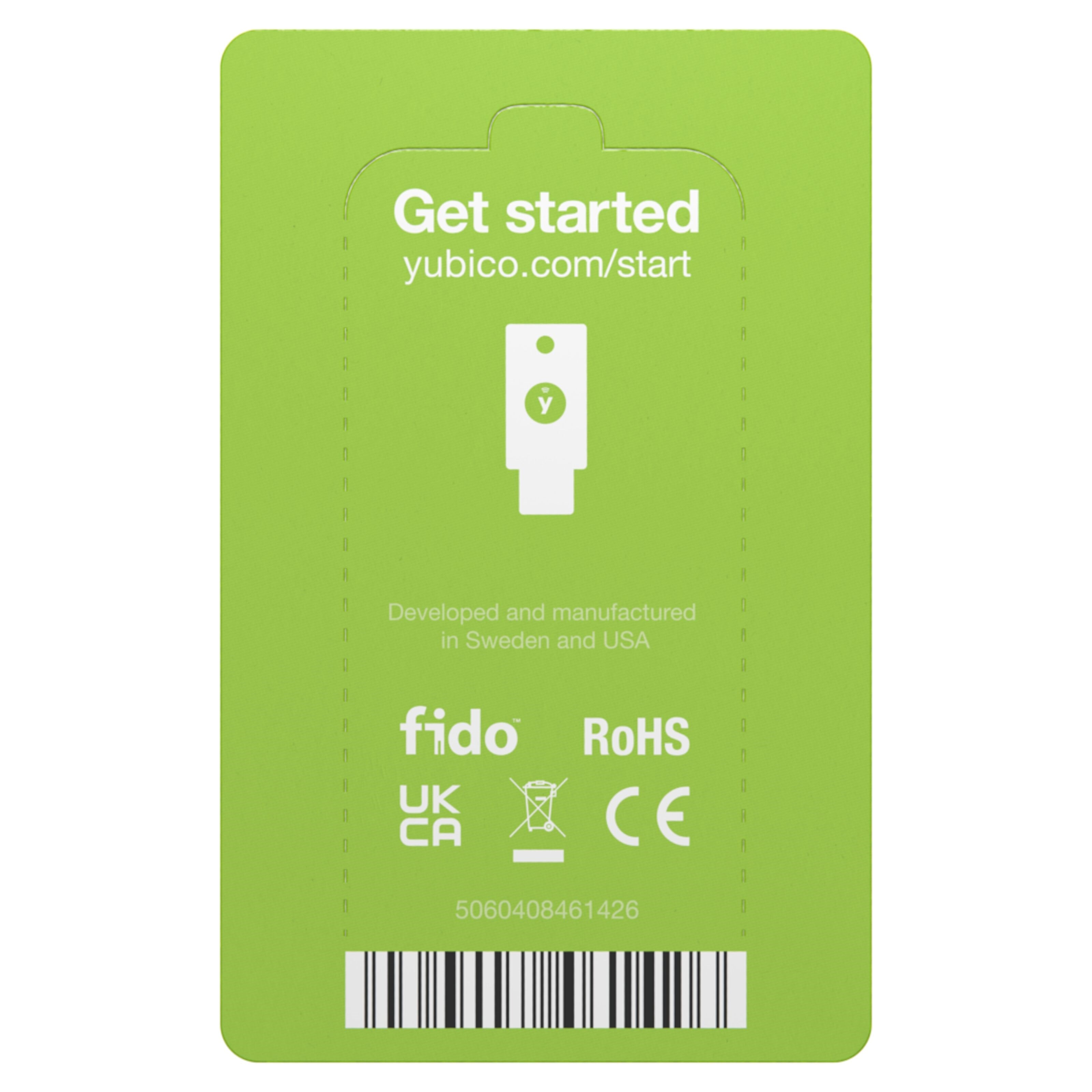 Yubico YubiKey 5 NFC Sikkerhetsnøkkel med USB-A