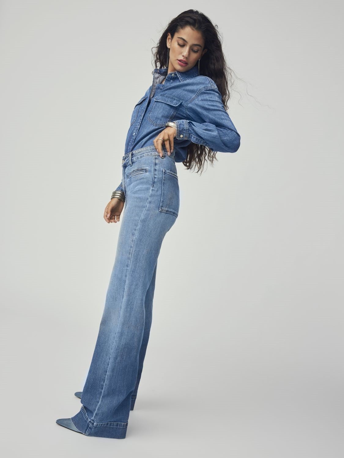 Shop the Look Dark Blue Denim