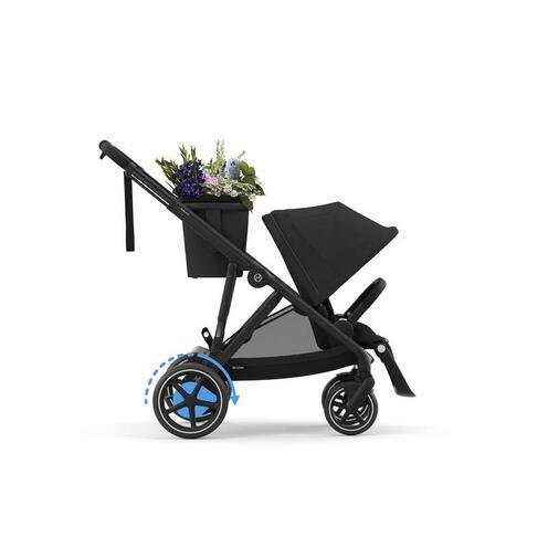 Poussette eGazelle S BLK Moon Black - CYBEX